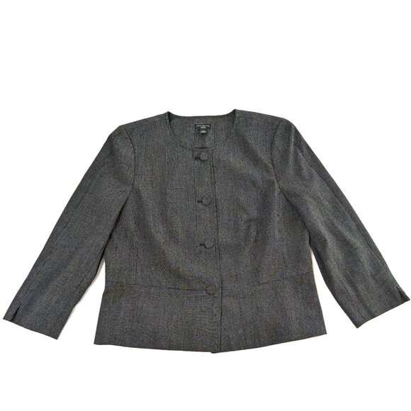 Ann Taylor Factory Peplum Jacket Blazer - Picture 1 of 8